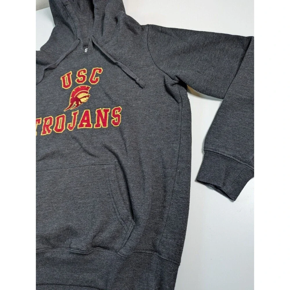 SC Apparel Authentic USC Women Gray Sweatshirt Size M
